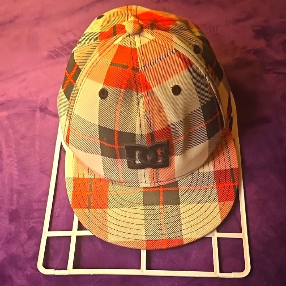 DC Red and Black Cap Accessories Size 7" 5/8